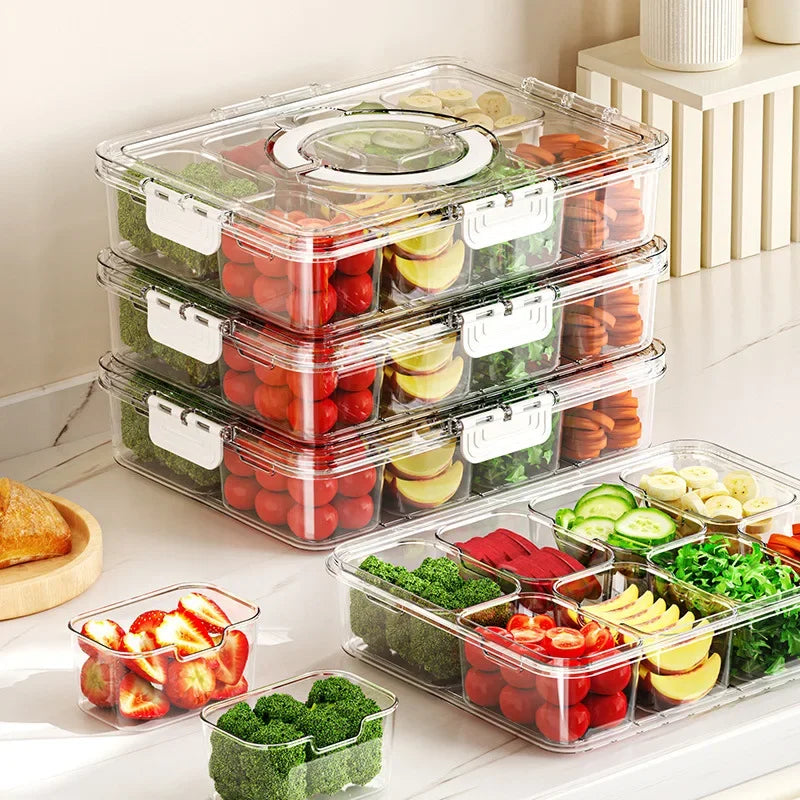 Multi-Compartment Food Storage Container Set | Meal Prep Food Storage Container Babs