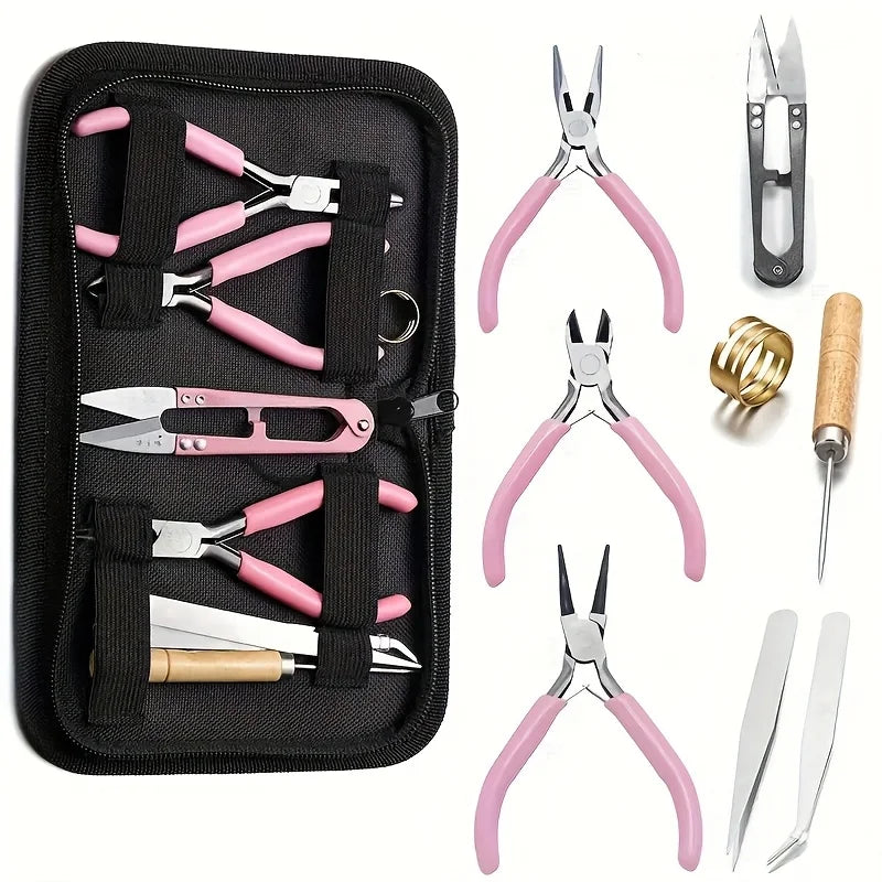 Jewelry Making Tool Set – Pliers & Wire Cutters | 3-Piece Kit Jewelry Making Tools Babs