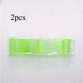 2pcs Colorful Nylon Luggage Straps – Adjustable Travel Belts Luggage Strap Babs Green