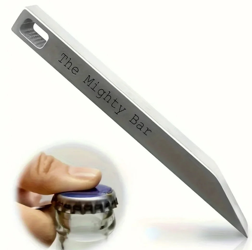 Keychain EDC Multitool – Stainless Steel Pocket Knife & Bottle Opener EDC Keychain Multitool Babs 1pc