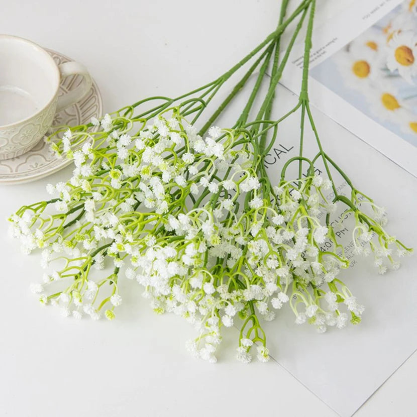 Artificial Gypsophila Flowers 10/20PCS – Wedding & Home Décor Artificial Flowers Babs