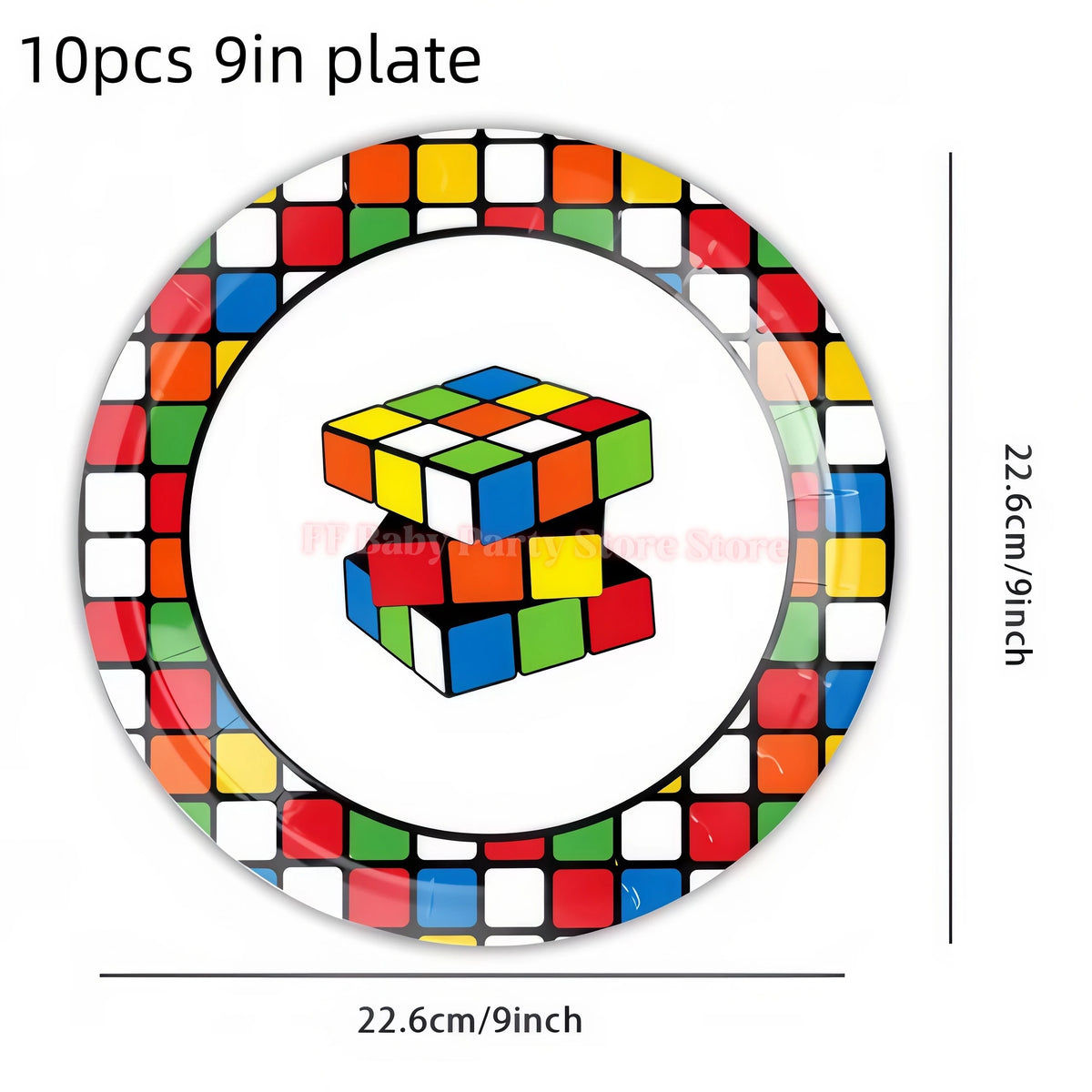 Building Blocks Birthday Party Kit – Plates, Cups, Balloons