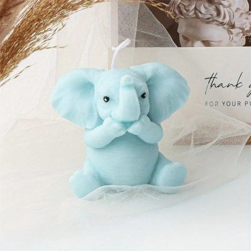 Elephant Silicone Mold – DIY Candle, Soap & Resin Crafting Silicone Craft Mold Babs
