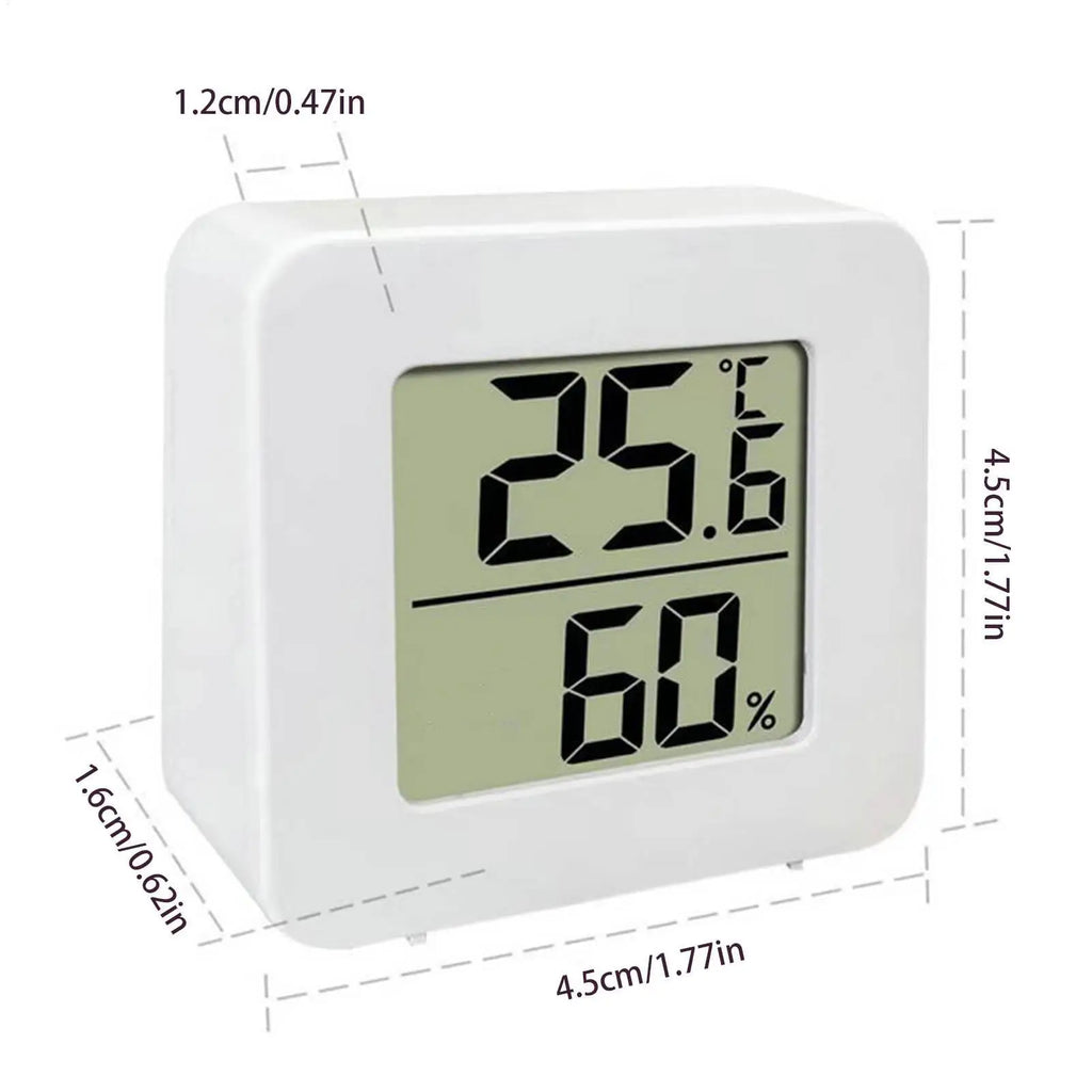 LCD Digital Indoor Thermometer & Hygrometer – Mini Humidity Gauge Indoor Thermometer Hygrometer Babs