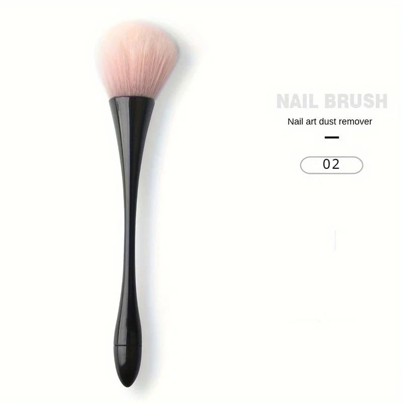 Nail Dust Brush – Small Waist Manicure & Blush Brush Nail Manicure Brush Babs 02