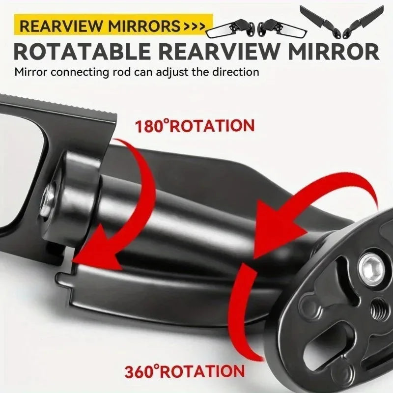 Wind Wing Motorcycle Rearview Mirrors – Honda, Kawasaki, Suzuki, Yamaha Motorcycle Rearview Mirror Babs