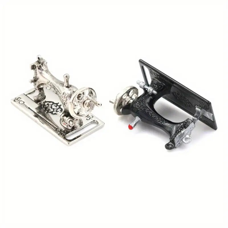 Miniature Metal Sewing Machine 1:12 Dollhouse Scale Decor Dollhouse Miniature Babs