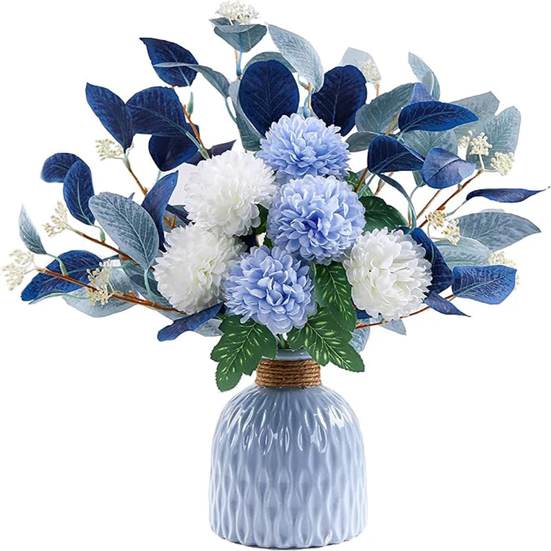 45cm Silk Artificial Chrysanthemum Bouquet for Home & Weddings Artificial Flower Bouquet Babs