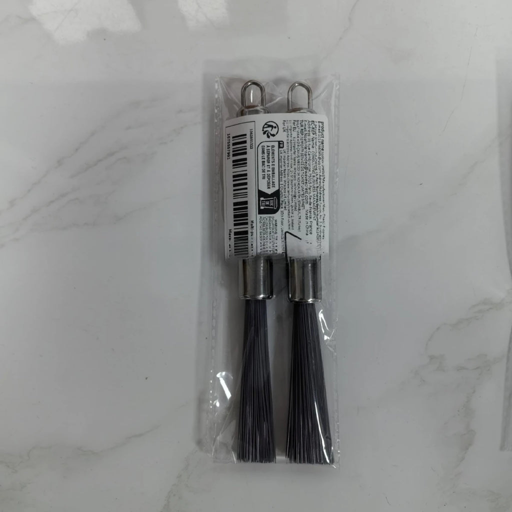 2-Pack Long Handle Wall-Mounted Cleaning Brush Set Cleaning Brush Set Babs 2pcs