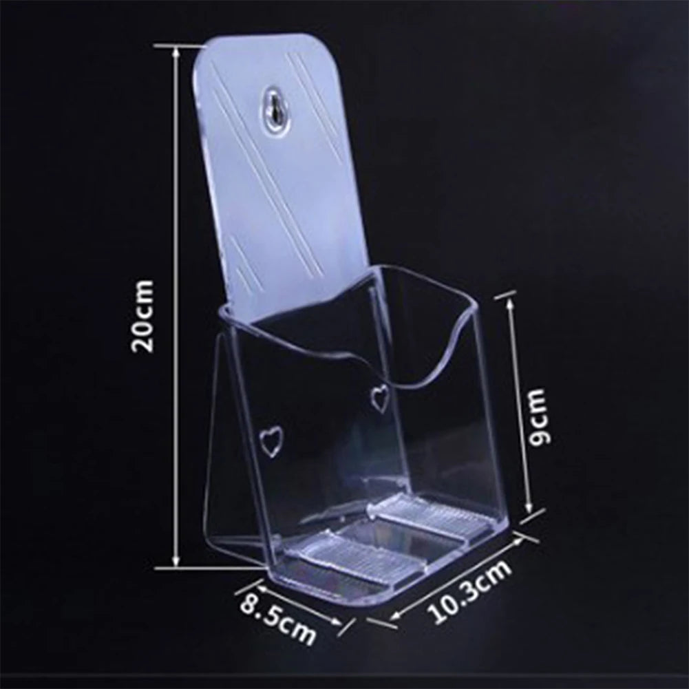 Acrylic A6 Brochure Holder – Clear Flyer Display Stand Brochure Display Stand Babs