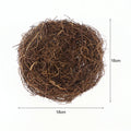 Natural Rattan Bird Nest Easter Decoration 8–20cm DIY Craft Easter Nest Decoration Babs 18cm