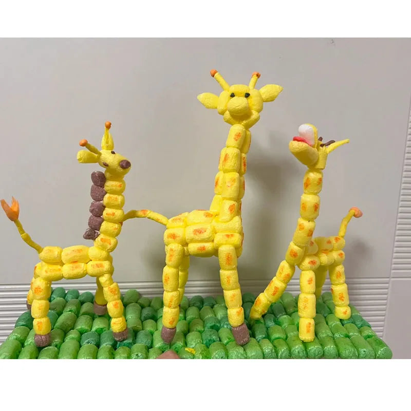 1000pcs Magic Corn DIY Art Kit – Creative Kids Craft Toy Set Kids DIY Craft Kit Babs