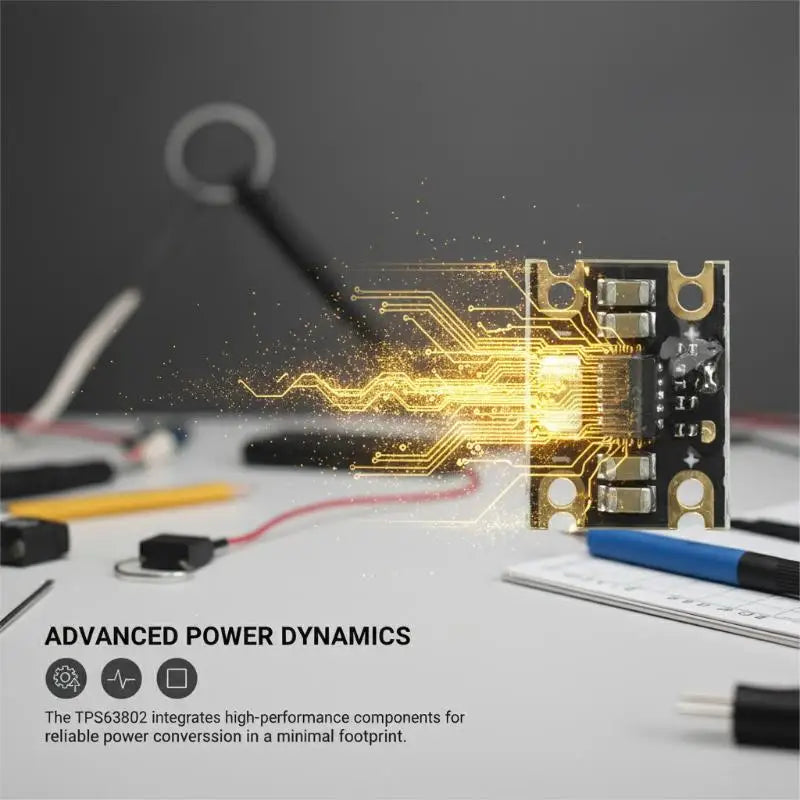 TPS63802 Mini Boost Module DC 1.8–5.5V to 3.3V/5V Output DC Boost Converter Module Babs