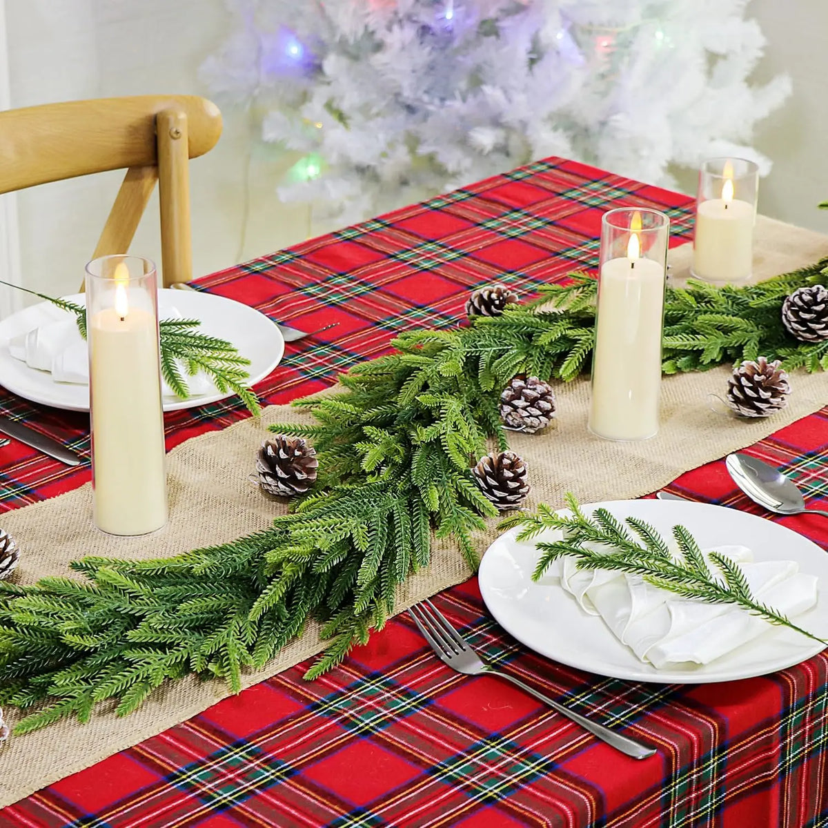 Artificial Pine Branch Picks 10/20pc – Christmas & Party Decor Artificial Pine Picks Babs