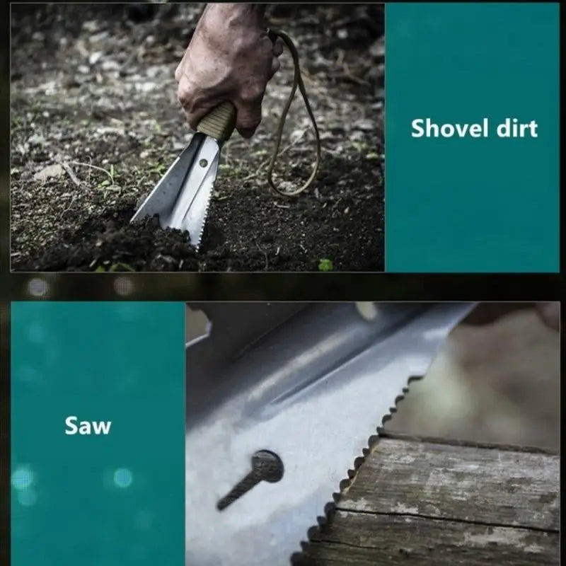 Stainless Steel Garden Multi-Tool Shovel Trowel Weeder Bonsai Garden Multi-Tool Babs