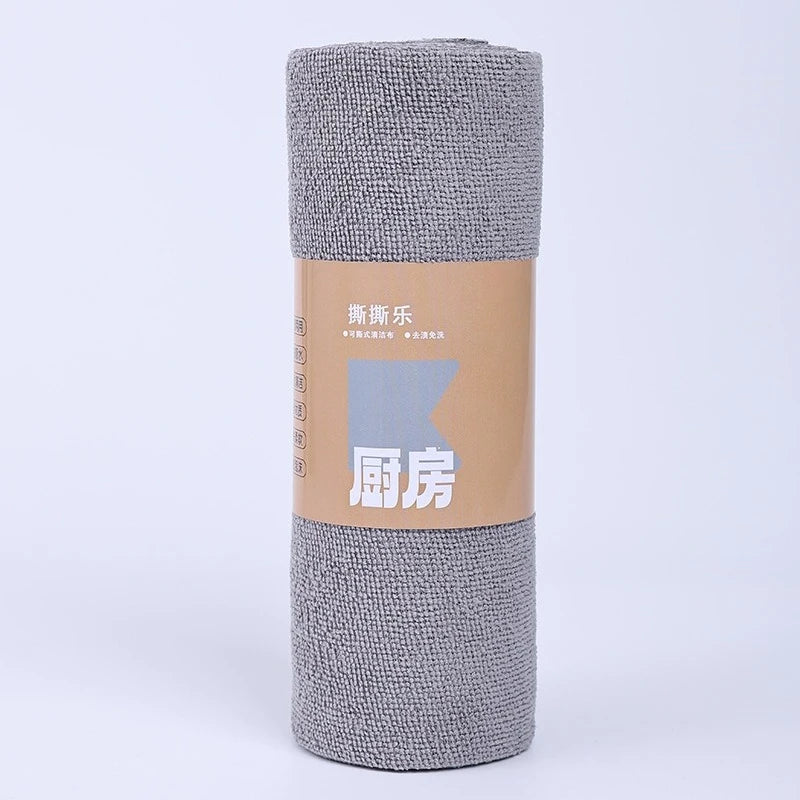 20pc Non-Stick Microfiber Kitchen Cleaning Cloths Tear-Off Roll Microfiber Cleaning Cloths Babs DG