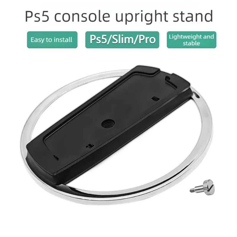 Vertical Cooling Stand for PS5 Slim & Pro – Alloy Base Console Stand Babs