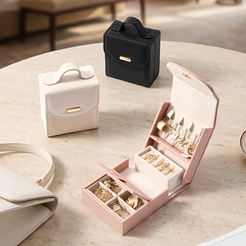 Travel Jewelry Box Organizer for Women – Rings, Earrings & More Travel Jewelry Organizer Babs