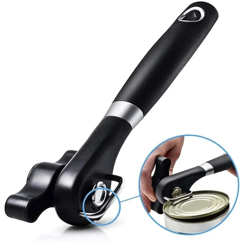 Smooth Edge Can Opener – Safe Cut Food-Grade Stainless Steel Can Opener Babs