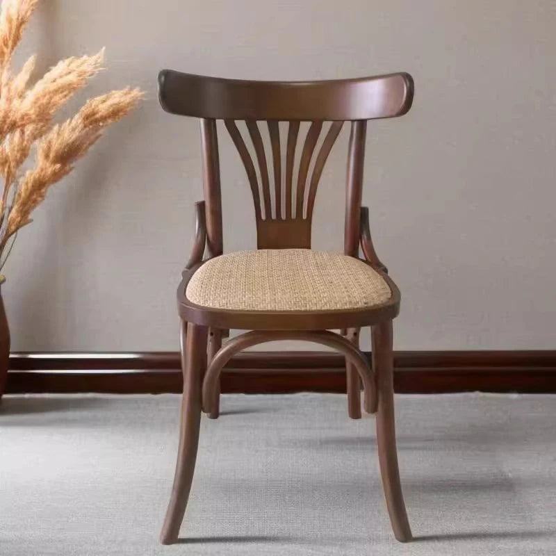 Nordic Solid Wood Dining Chair – Cushioned Modern Design Dining Chair Babs Style G
