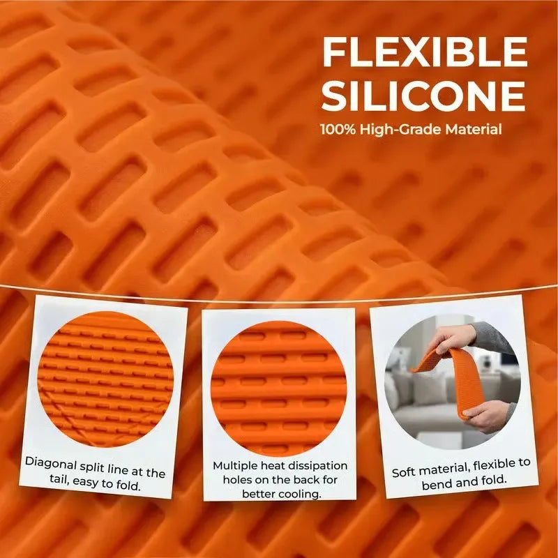 Foldable Silicone Phone Stand – Adjustable Desk Holder for Tablet Phone & Tablet Stand Babs