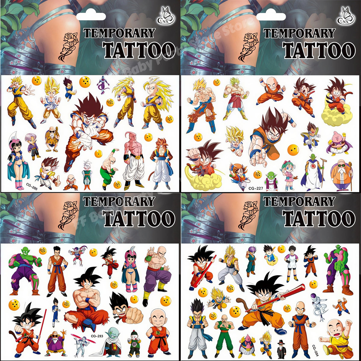 Dragon Ball Z Birthday Party Supplies – Goku Balloons, Cups & Plates