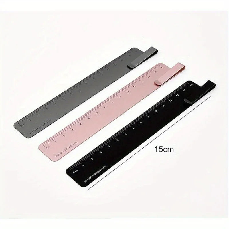15cm Metal Bookmark Ruler – Art, School & Office Stationery Metal Bookmark Ruler Babs