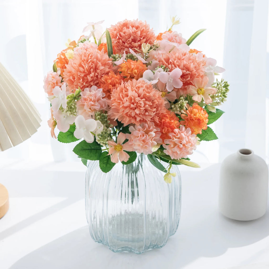 Silk Artificial Rose Bouquet – Wedding & Home Floral Decor Artificial Flower Bouquet Babs