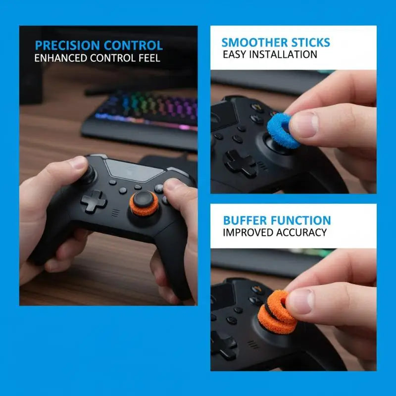 Aim Assist Rings for Switch PRO Controller – 6/8/12 Pack Controller Aim Rings Babs