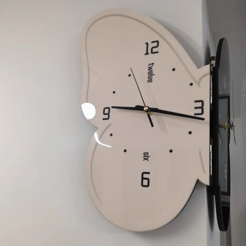 Oeny Luminous Nordic Wall Clock | Modern Noiseless Design Decorative Wall Clock Babs