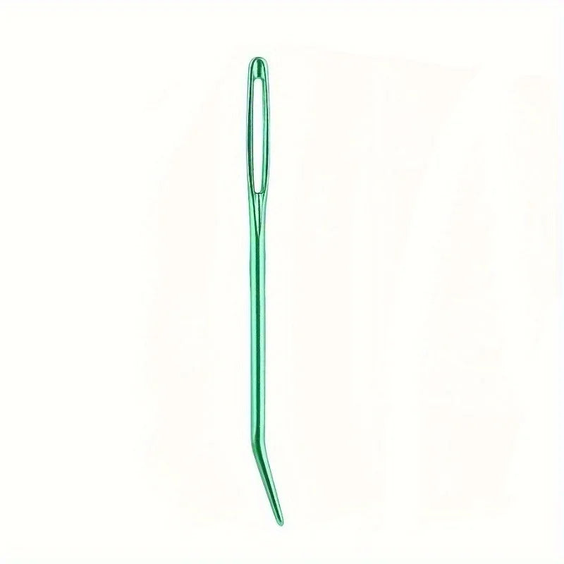 Big Eye Sewing Needles – Thick Hole Knitting & Tapestry Set Sewing Needles Babs green