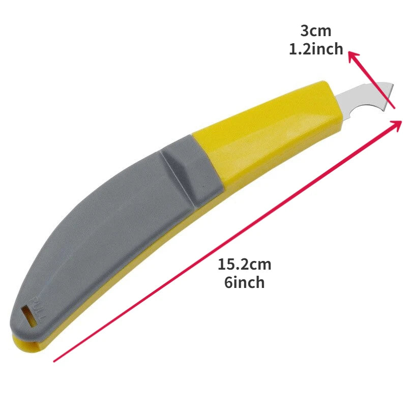 Acrylic Hook Cutter Knife with 3 Spare Blades – DIY Tool Acrylic Cutting Tool Babs