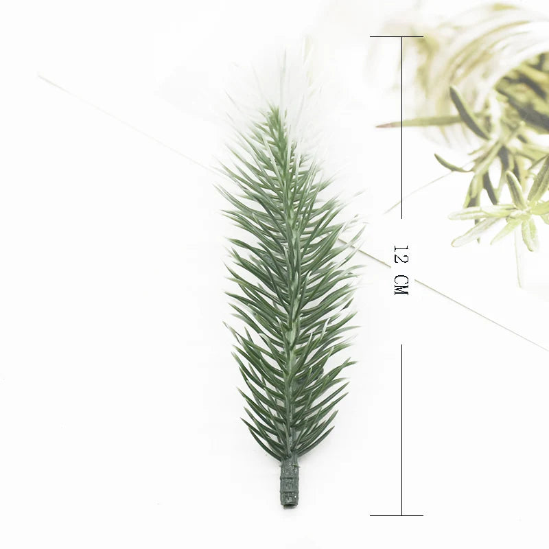30/60Pcs Artificial Pine Needle Picks – Christmas DIY Craft Decor Christmas Craft Picks Babs 2 60 pcs