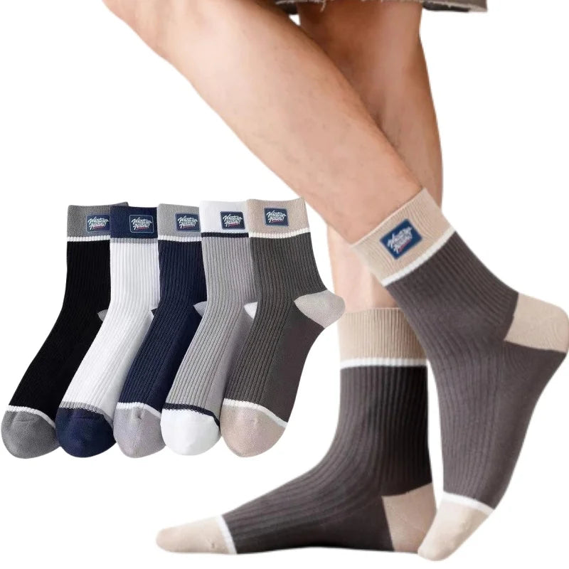 Men's Cotton Sport Socks – Breathable Mid-Tube 10 Pack Men's Sport Socks Babs