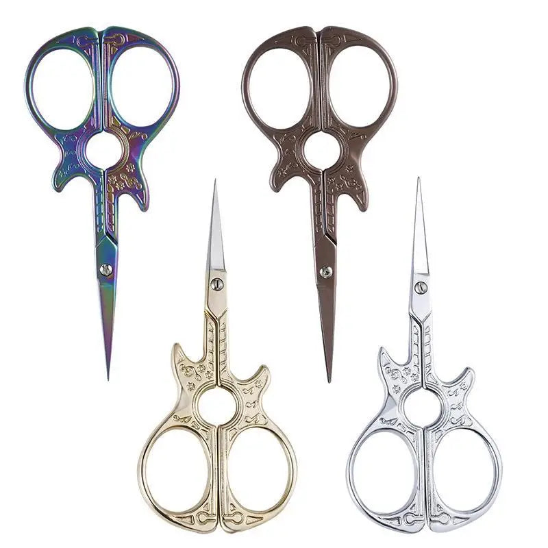 Guitar Pattern Dressmaker Shears – Stainless Steel Sewing Scissors Dressmaker Shears Babs