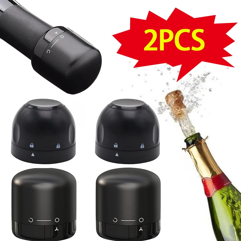 Vacuum Wine & Champagne Bottle Stopper – Eco-Friendly Seal Wine Bottle Stopper Babs