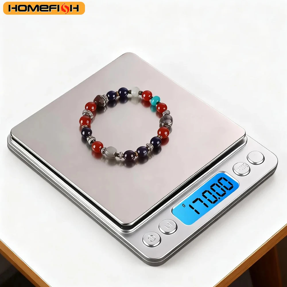 Digital Kitchen & Jewelry Scale 3000g 0.1g LCD Tare Gram Oz Digital Kitchen Scale Babs