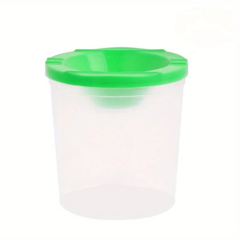 4-Piece Kids Paint Brush Wash Cup Set – Art & Craft Supplies Art Brush Wash Cup Babs