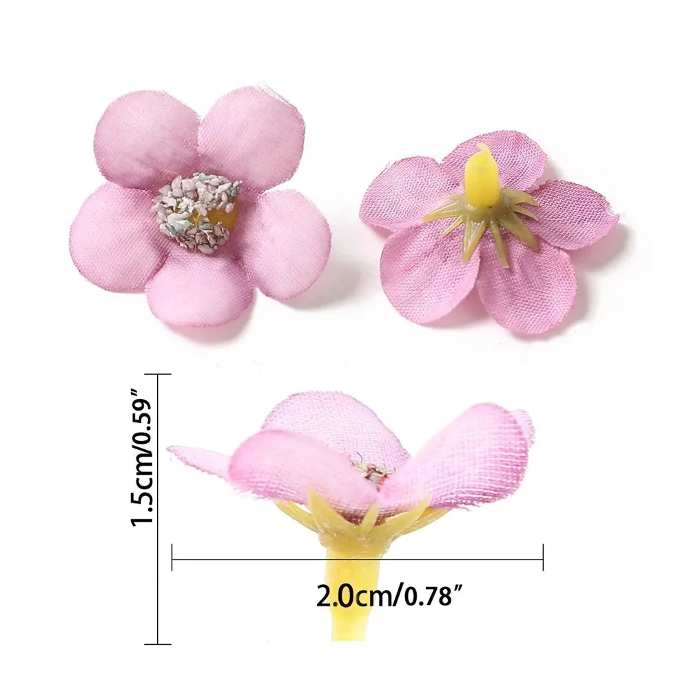 50/100Pcs Silk Artificial Daisy Flower Heads – Wedding & Home Decor Artificial Flower Heads Babs