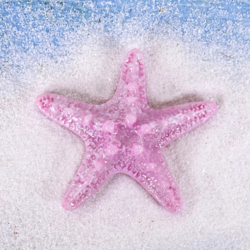 Resin Shell Starfish Mermaid Cake Toppers – Ocean Party Cake Topper Set Babs 2