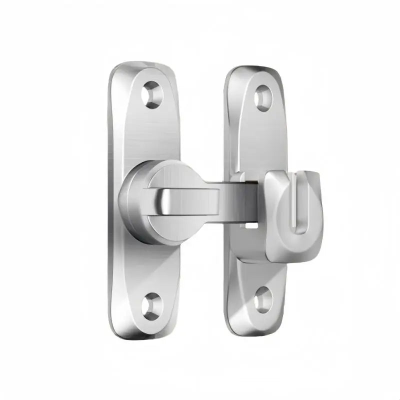 Aluminum Alloy Door Latch – 90°/180° Sliding Bolt Lock Door Latch Bolt Babs