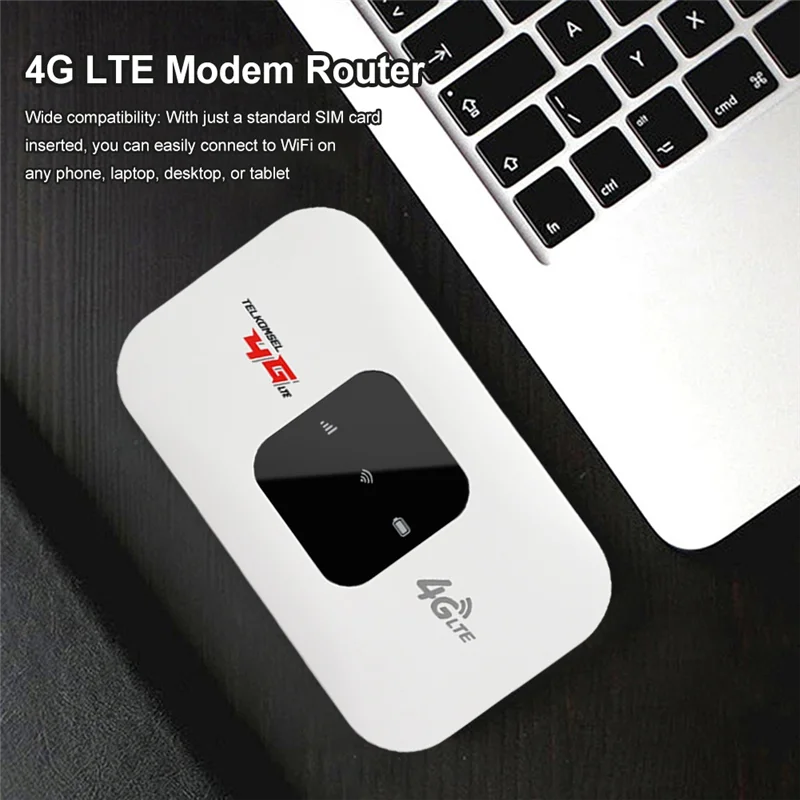 4G LTE Pocket WiFi Router 150Mbps | SIM Card Hotspot Portable WiFi Router Babs