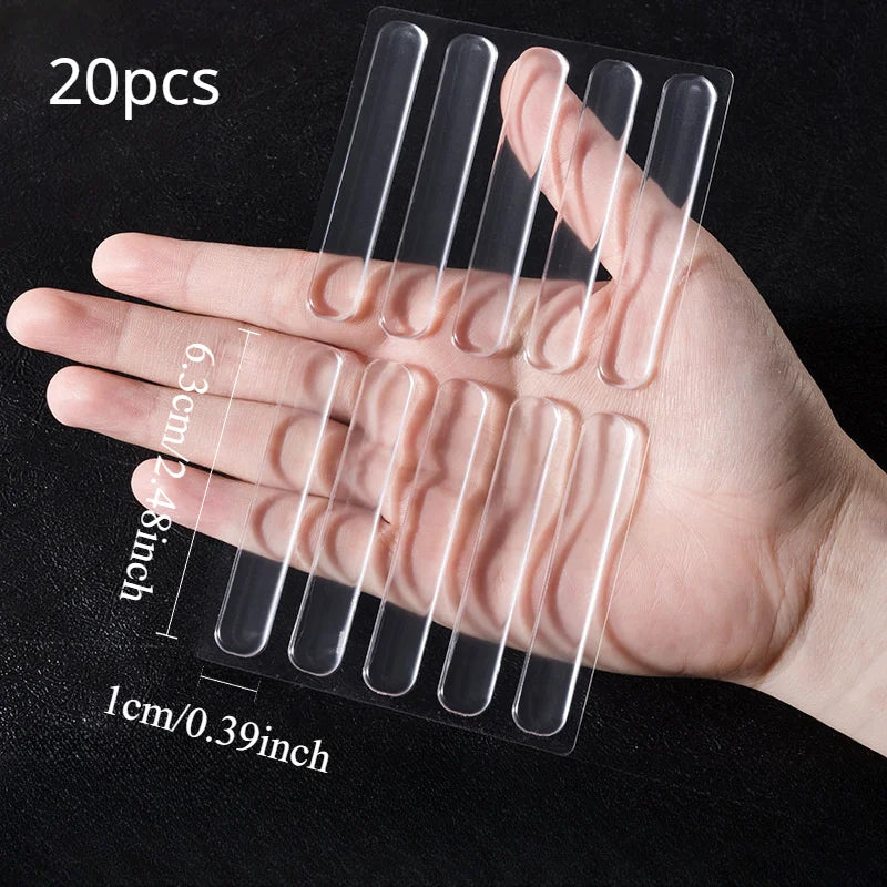 20pcs Self-Adhesive Rubber Bumpers – Wall & Door Protection Adhesive Bumper Pads Babs 20pcs