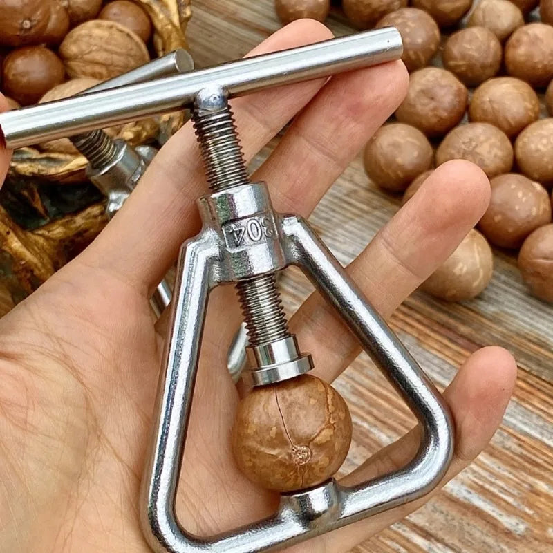 Stainless Steel Nutcracker Plier for Walnut Pecan Almond Hazelnut Nutcracker Tool Babs