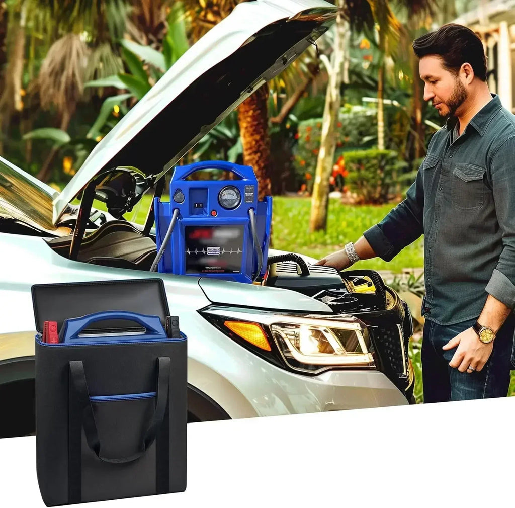 Carry Bag for Clore JNC660 Jump Starter | Oxford Foam-Lined Jump Starter Carry Bag Babs