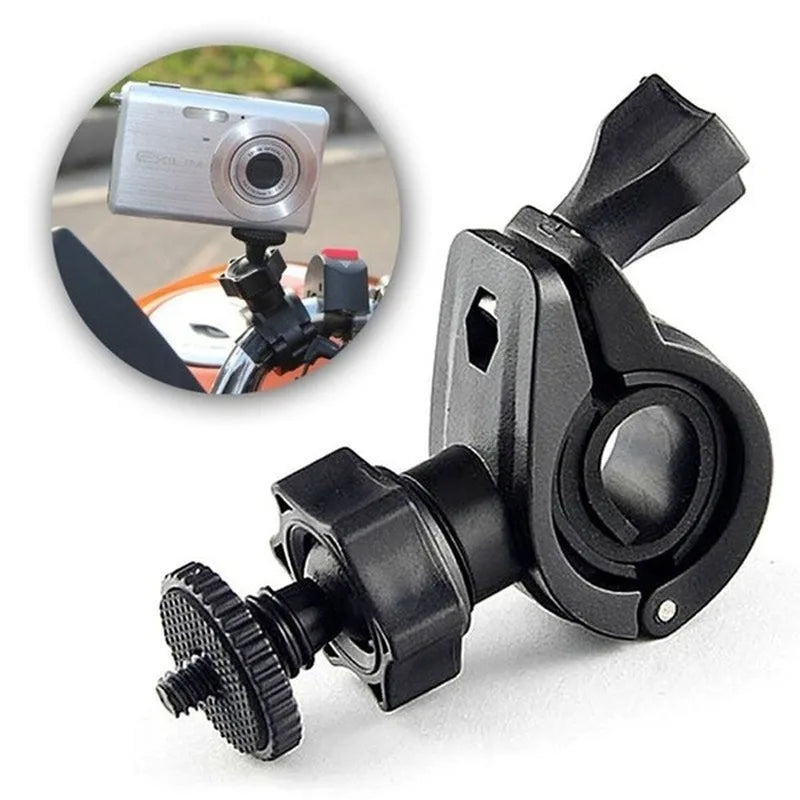 Bike & Motorcycle Handlebar Camera Mount – 360° Rotation Camera Handlebar Mount Babs