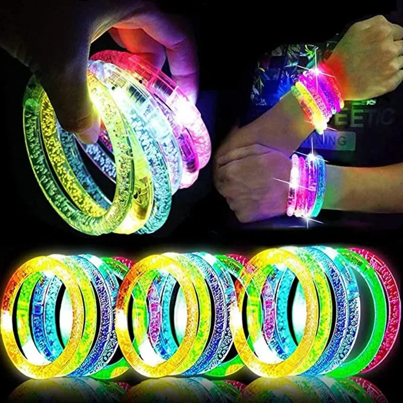 30-Piece LED Party Favor Set – Rings, Bracelets & Glasses LED Party Favor Set Babs