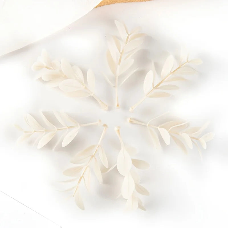 Artificial Leaf Stems – Wedding, Home & DIY Décor (10/20 Pcs) Artificial Leaf Stems Babs