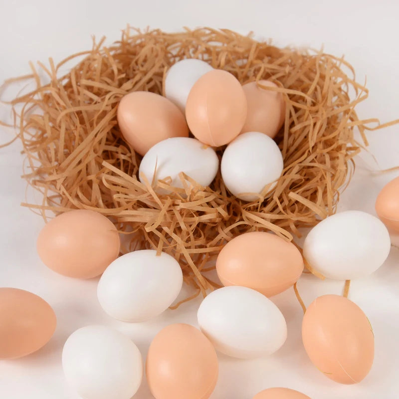 Plastic Easter Eggs 10/20 Pcs – DIY Craft & Basket Fillers Easter Craft Eggs Babs