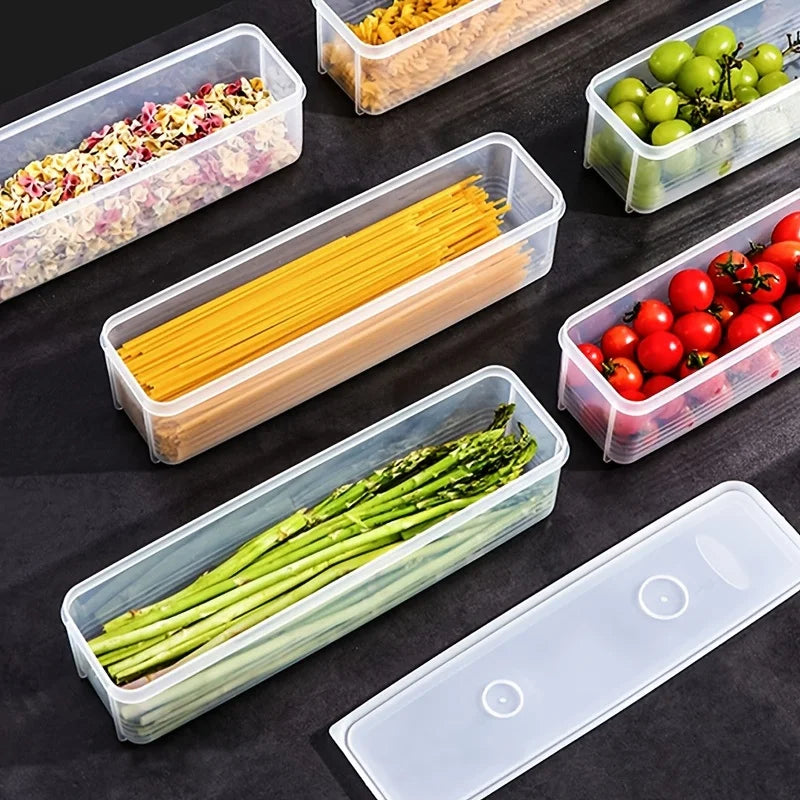 Airtight Pasta Storage Container with Lid | Spaghetti Box Food Storage Container Babs
